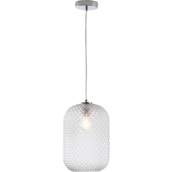 Colgante de cúpula de cristal transparente Eco-Light Ashford S15