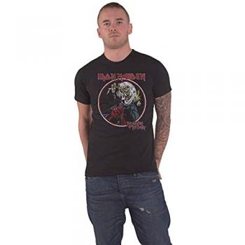 Iron Maiden - Number Of The Beast Vintage T-Shirt - Black - XXL - 100% Cotton, Jersey