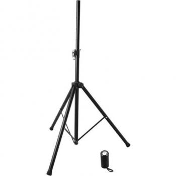 Heavy-Duty Black Powder Coated Steel Speaker Stand