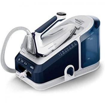 Braun CareStyle 7 Pro IS 7282 BL Plancha de Vapor con Suela EloxalPlus, Tecnología FreeGlide 3D, Modo Smart iCare, Función de Planchado Vertical, Sistema