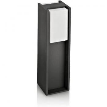 Philips Bridge Lighting pedestal/sobremuro, resistente a la intemperie, color antracita, IP44