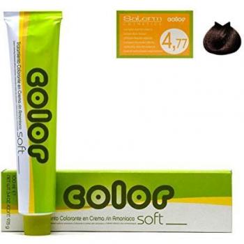Salerm Permanent Hair Color Cream - Dark Brown 4.77 (75 ml)