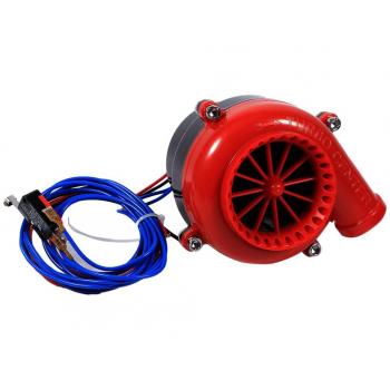 Qiilu válvula de descarga coche, Coche Electrónico Fake Dump Turbo Blow Off Hooter Valve Sonido Analógico BOV Simulator Kit