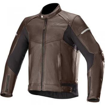 Alpinestars Chaqueta moto Sp-55 Leather Jacket Tobacco Brown, TOBACCO/BROWN, 48