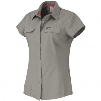 TRANGO PC007569 Camisa, Mujer, Kaki, M