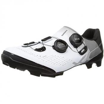 Zapatillas de ciclismo Shimano XC902 S-PHYRE MTB Blancas y Negras - Talla 45