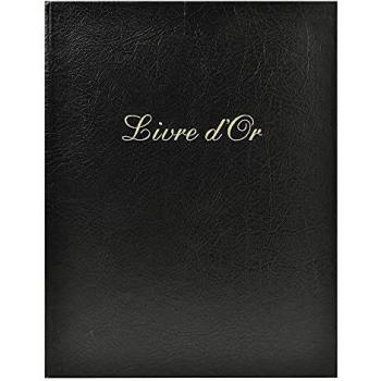 Livre d'or cuir alpille - 26x22cm vertical