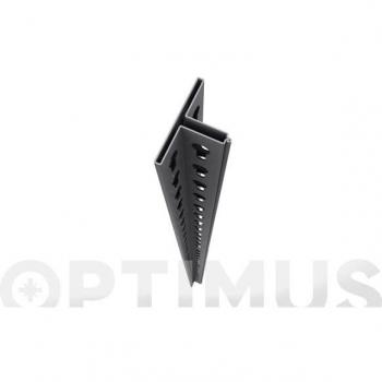 Ángulo Estantería Officlick Gris Oscuro 2500 mm Simonrack