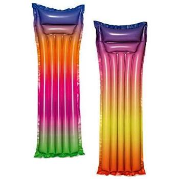 Bestway 44041 - Colchoneta Hinchable Arcoiris Colorido 183x69 cm