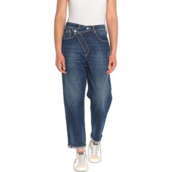 Le Temps des Cerises Women's Boyfriend Jeans Cosy Blue 7/8