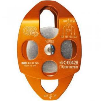 Desconocido Kong - Twin Double Pulley Open, Color Orange