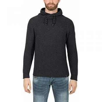 Timezone Shawl Collar Pullover suéter, Gris