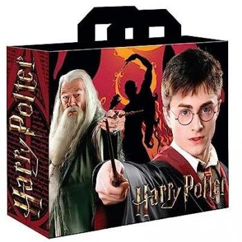 Bolsa de Rafia Reutilizable Harry Potter 45x40x20cm Multicolor
