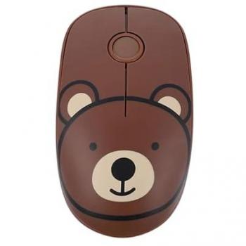 Ratón Inalámbrico Tellur Oso 2.4GHz con Receptor Nano, Clic Silencioso, 1600 dpi, 3 Botones, Diseño Delgado y Ligero