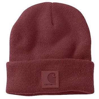 Carhartt Gorro de Punto Acrílico para Hombre Black Label Skull Naranja, Talla Única