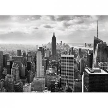Komar NYC Black and White Wallpaper Mural - 368 x 254 cm
