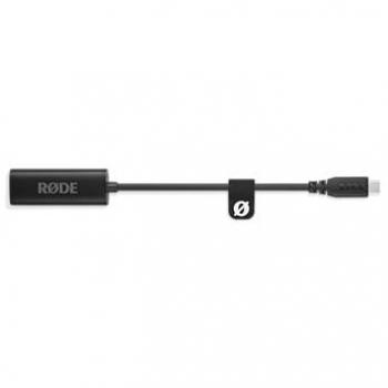 Rode 8.46 HDMI to USB-C Converter Cable - Black, Microphone Accessory