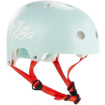 Rio Roller Casco Script Azul Mujer Adulto, Unisex, Verde (Teal), 57/59 cm