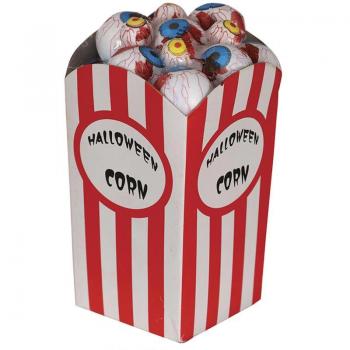 Caja para Palomitas con Ojos Sangrientos 9x8x16 cm