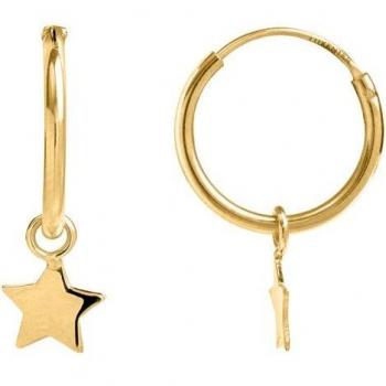 Pendientes Luxenter - Essential de Plata de Ley 925 con baño de oro