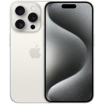 Smartphone Apple iPhone 15 Pro 128GB Titanio Blanco 6.1