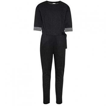 NAME IT 13158973 - Mono de manga 3/4 para niña negro 122 cm
