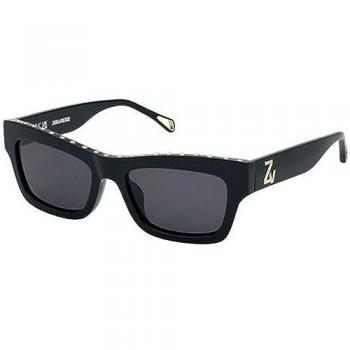 Gafas de sol de mujer mariposa SZV366S en acetato negro brillante, categoría 3