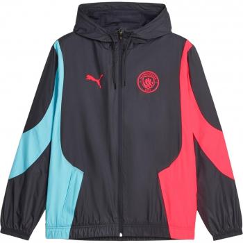 Chaqueta de Chándal Puma Woven Anthem 2023/24 Manchester City para Hombre - Negro