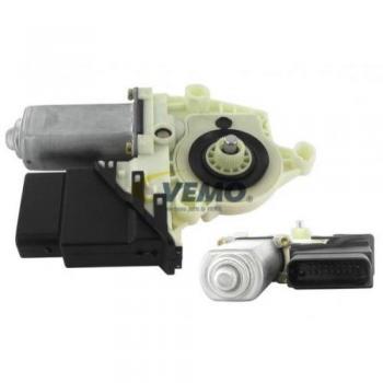 Motor de elevalunas eléctrico VEMO V10-05-0004 para Volkswagen Golf 4, Golf 4 Cabrio y SEAT León I (trasero derecho) - Calidad original
