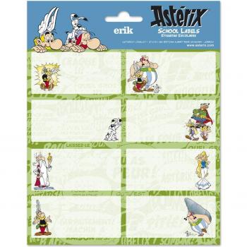 Etiquetas Adhesivas Astérix y Obélix Erik Verde