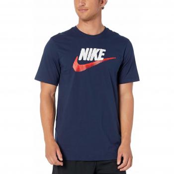 Nike M NSW tee Brand Mark T-Shirt, Hombre, Obsidian/White/