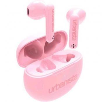Auriculares In-Ear Bluetooth Urbanista Austin - Rosa Flor, TWS, ANC, 20 horas de reproducción