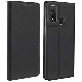Funda Tipo Libro Tarjetero Soporte Soft Touch para Huawei P Smart 2020 - Negro