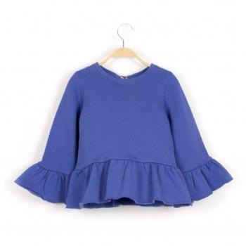 DADATI Sudadera Niña Azul Volantes y Lazo16801101 4 Azul