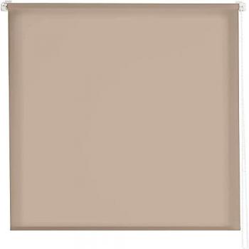 Estor Enrollable Translúcido Liso Easyfix Aral Taupe 45 x 180 cm