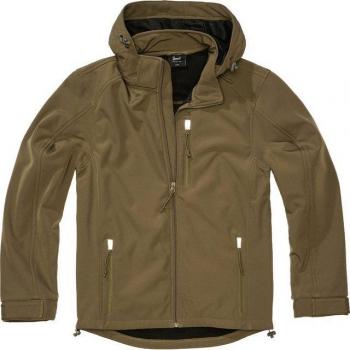 Brandit Hurricane Men's Softshell Jacket - Olive Green