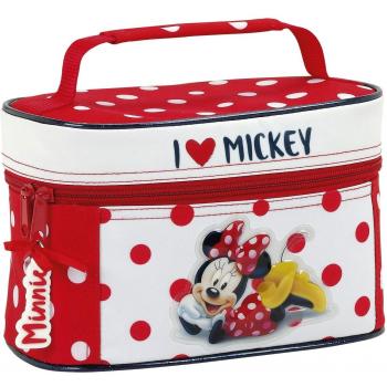 Minnie 811748042 Mouse Neceser, 22 cm, Rojo y Blanco