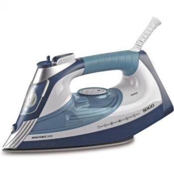 Plancha de Vapor Sogo Iron Force 3000W con Suelo Cerámica 240Gm/M