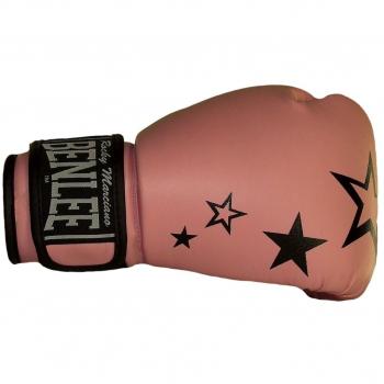 Benlee Sistar 10 oz Pink Artificial Leather Boxing Gloves for Adults