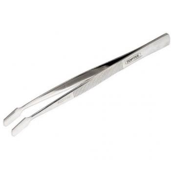 Pinzas TOPTUL 110mm JJAV0411 - Pinzas de 110 mm, fabricadas en acero de alta calidad, con mangos ergonómicos para un mejor agarre, diseño compacto ideal para trabajos en espacios reducidos
