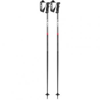 Bastones de Esquí Leki QNTM 135 cm Unisex Negro/Rojo