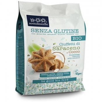 Galletas Bio de Trigo Sarraceno y Coco 250 gramos Sottolestelle