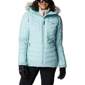 Chaqueta de nieve Columbia Bird Mountain™ II Insulated para mujer, color azul agua, talla L