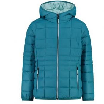 Chaqueta con capucha CMP para mujer turquesa 98