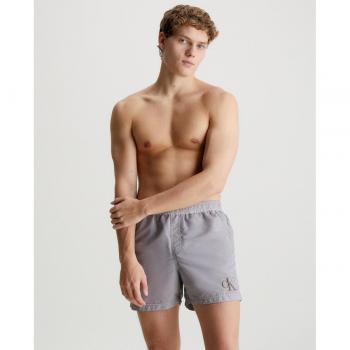 Calvin Klein - Bañador de hombre liso de largo medio