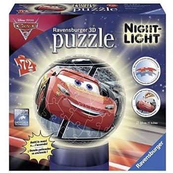 Cars 3 Puzzle Ball 3D Lámpara
