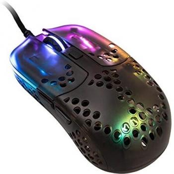 Xtrfy MZ1 ZYS RAIL RGB Wired Optical Gaming Mouse USB Ultralight 40016000 CPI Kailh Switches 1251000 Hz Adjustable RGB Black Tech Image