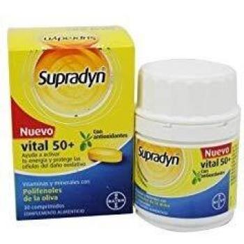 Supradyn Vital 50 - Multivitamin and Mineral Supplement, 30 Tablets