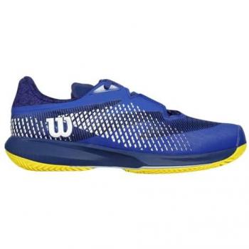 Zapatillas Tenis Wilson Kaos Swift Clay 1.5 2024, tipo: calzado deportivo, características: diseño para tierra batida, modelo 1.5, color Bluing/Sulphur Spring/Blue Print,