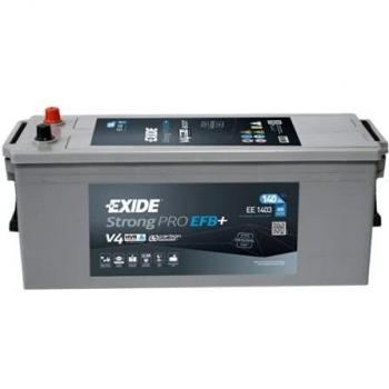 Batería Exide Strong Pro EFB 12V 140Ah 800A (EN) para Camiones EE1403